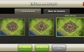 Conta cv 10 full clash of clans.