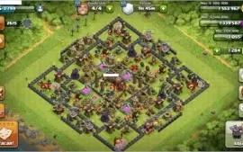 Conta cv 10 full clash of clans.