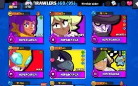 Conta Brawl Stars 19K Troféus 5 Lendarios