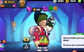 Conta Brawl Stars 19K Troféus 5 Lendarios