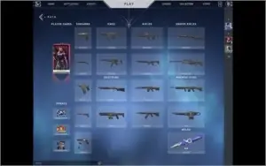 Conta valorant Platina 1 e faca da jett