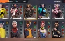Conta freefire gemada
