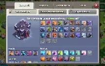 Clash Of Clans Cv 15 Com 5 Construtores + 956 Gemas