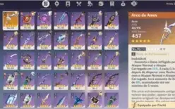 Conta Genshin Impact AR 57, o conteudo só cabe na descrição!