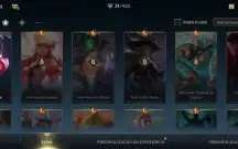 Conta Wild Rift com todos os campeões e com 31 skins