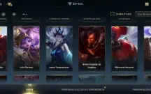Conta Wild Rift com todos os campeões e com 31 skins