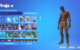 Conta Fortnite Com Travis, Ikonik, Glow E Minty
