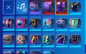 CONTA FORTNITE SKINS RARAS E LENDARIAS E 350 V-BUCKS