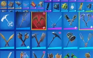 CONTA FORTNITE SKINS RARAS E LENDARIAS E 350 V-BUCKS