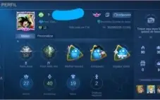 CONTA DE MOBILE LEGENDS SUPER EM CONTA