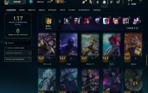 Prata 2 com 60 Champs e 24 Skins
