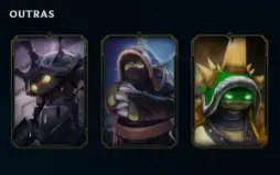 Conta League Of Legends 251 Skins +Skin Rammus Rei +5925 RP