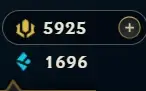 Conta League Of Legends 251 Skins +Skin Rammus Rei +5925 RP