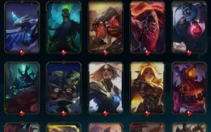 Conta League Of Legends 251 Skins +Skin Rammus Rei +5925 RP
