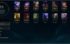 Conta Unranked Level 30, nunca teve elo!!!