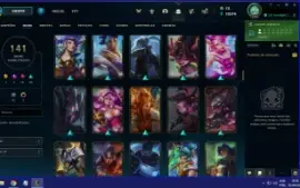 Conta Lol Mestre 75%Win Rate!/ 141 Skins Aceito Oferta