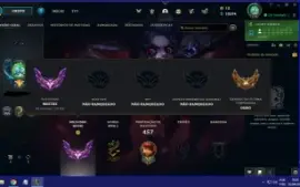 Conta Lol Mestre 75%Win Rate!/ 141 Skins Aceito Oferta