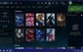 Conta Lol Mestre 75%Win Rate!/ 141 Skins Aceito Oferta