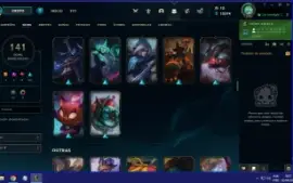 Conta Lol Mestre 75%Win Rate!/ 141 Skins Aceito Oferta