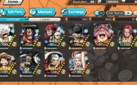 One Piece Bounty Rush 10 Ex Luffy Zoro Kaido Bigmom e Mais..