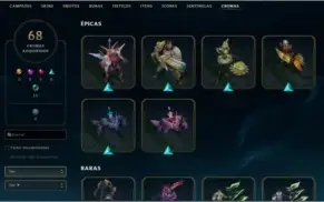 Conta LOL 358 SKIN E TODOS OS CAMPEÕES