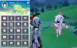 Conta genshin arlecchino+bis e kazuha+bis