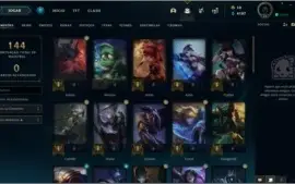 Conta Diamante League of Legends