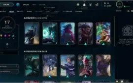 Conta Diamante League of Legends