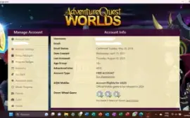 AQW Conta Rara de 2011 + 4.600 ACs Oferta Black Friday