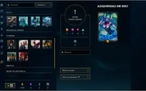 CONTA LOL DIAMANTE II 70% WINRATE EMAIL NÃO CONFIRMADO