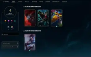 vendo conta lol bronze 2 lvl 31