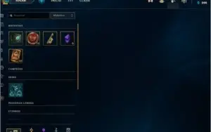 conta lol nivel 30 com sett prestigio