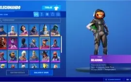 conta fortnite+ salve o mundo+1870 v bucks 60 skins