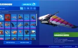 conta fortnite+ salve o mundo+1870 v bucks 60 skins