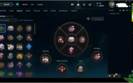 League of Legends-Conta Antiga nv125, 118 Champs, 36 Skins +