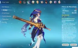 Conta Ar 44 - Kazuha + 2 Armas T5 + 10K De Primogems