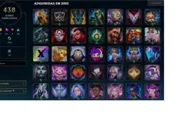Conta do lol atualmente d4