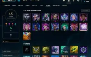Conta Platina 4 - Smurf LOL (league of legends) ELOMOON