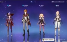 GENSHIN IMPACT AR46 MONA C1, CHILDE C1, JEAN++++