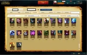 Conta: Diamante IV - 112 campeões - 35 skins - 2 cromas.