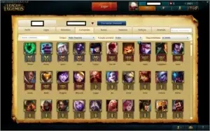 Conta: Diamante IV - 112 campeões - 35 skins - 2 cromas.