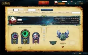 Conta: Diamante IV - 112 campeões - 35 skins - 2 cromas.