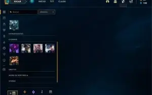 CONTA LOL NICK RARO E DIANA PRESTIGIO