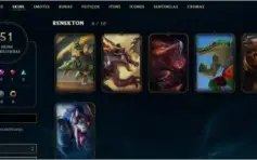 Lol Conta Gold 4 Com 51Skins