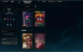 Lol Conta Gold 4 Com 51Skins