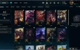 Conta LoL, Platina lll, Smurf