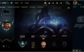 Conta LoL, Platina lll, Smurf