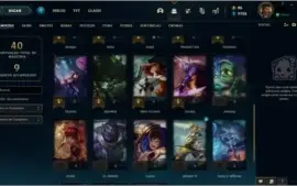 Conta LoL, Platina lll, Smurf
