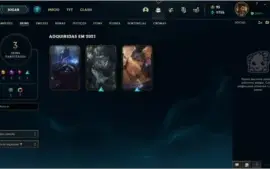 Conta LoL, Platina lll, Smurf