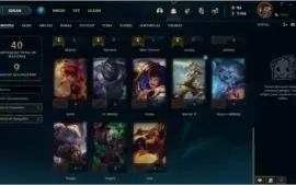 Conta LoL, Platina lll, Smurf